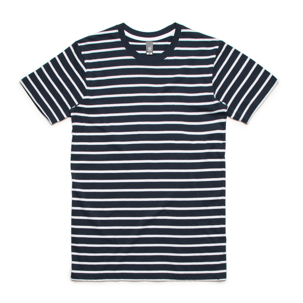 Ascolour Navy/White Stripe Tee