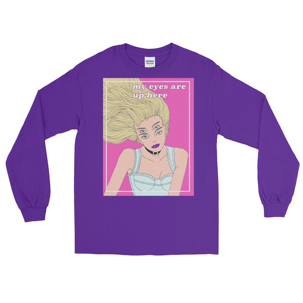 Peach Brain Eyes Long Sleeve
