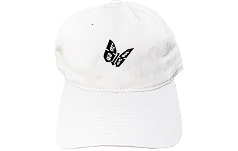 Collective 818 Butterfly White Dad Hat