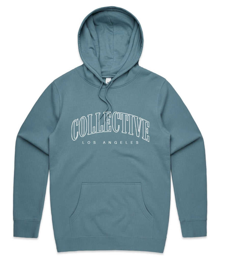 Collective Essentials Puff Hoodie Sweater - Teal