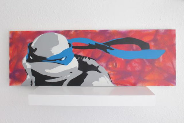 Lucas Raynaud Ninja Turtles Painted Canvas