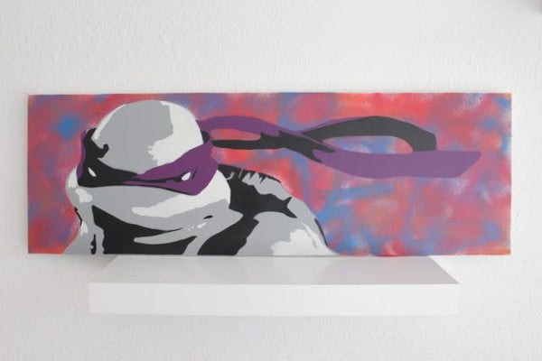 Lucas Raynaud Ninja Turtles Painted Canvas
