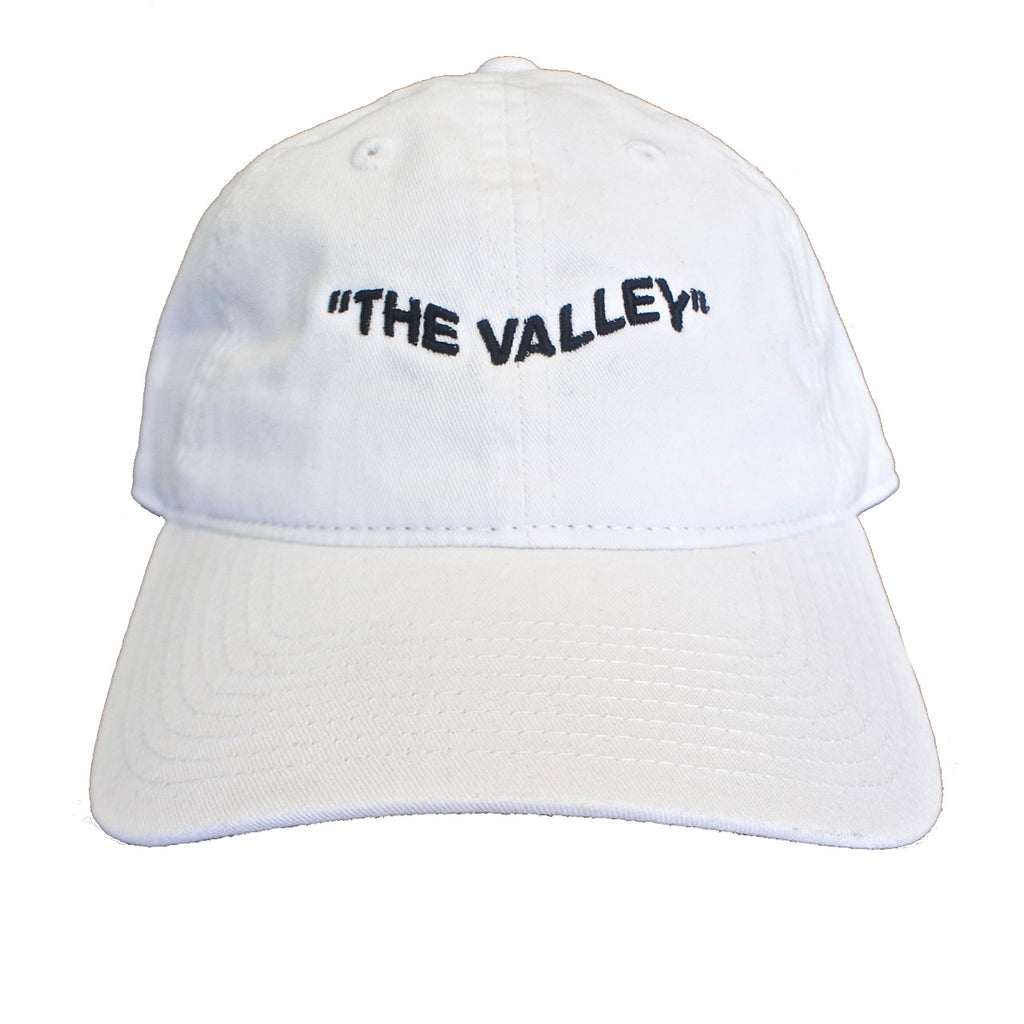 "The Valley" White Wavy Hat