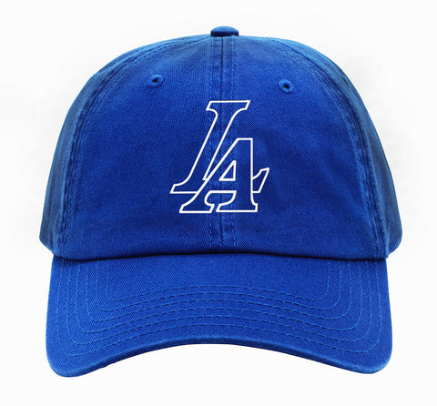 LA Champs Dodger Blue 2020 World Series Dad Hat