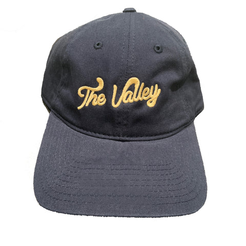 LA Rams Valley Navy Hat / Gold Thread Colorway Superbowl Edition